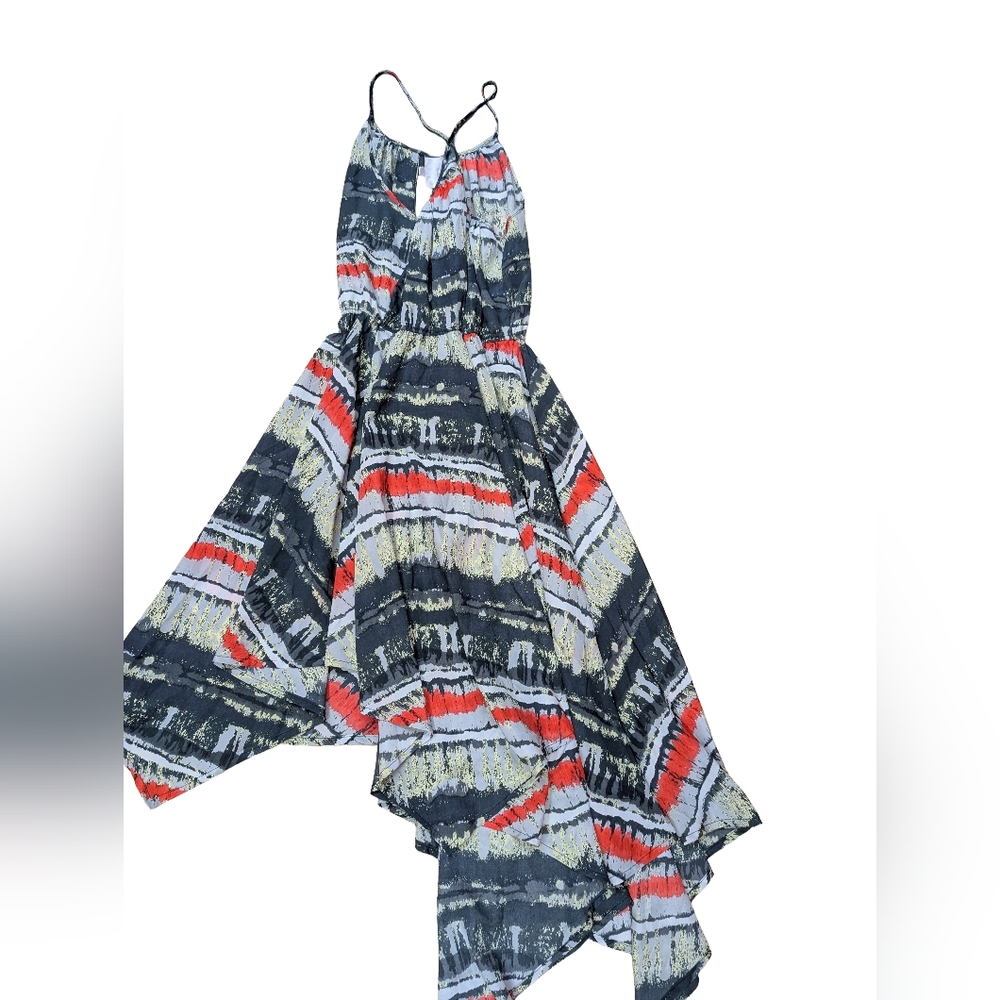 Asymmetrical Multicolor Dress